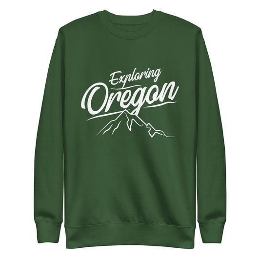 Exploring Oregon - Unisex Premium Sweatshirt