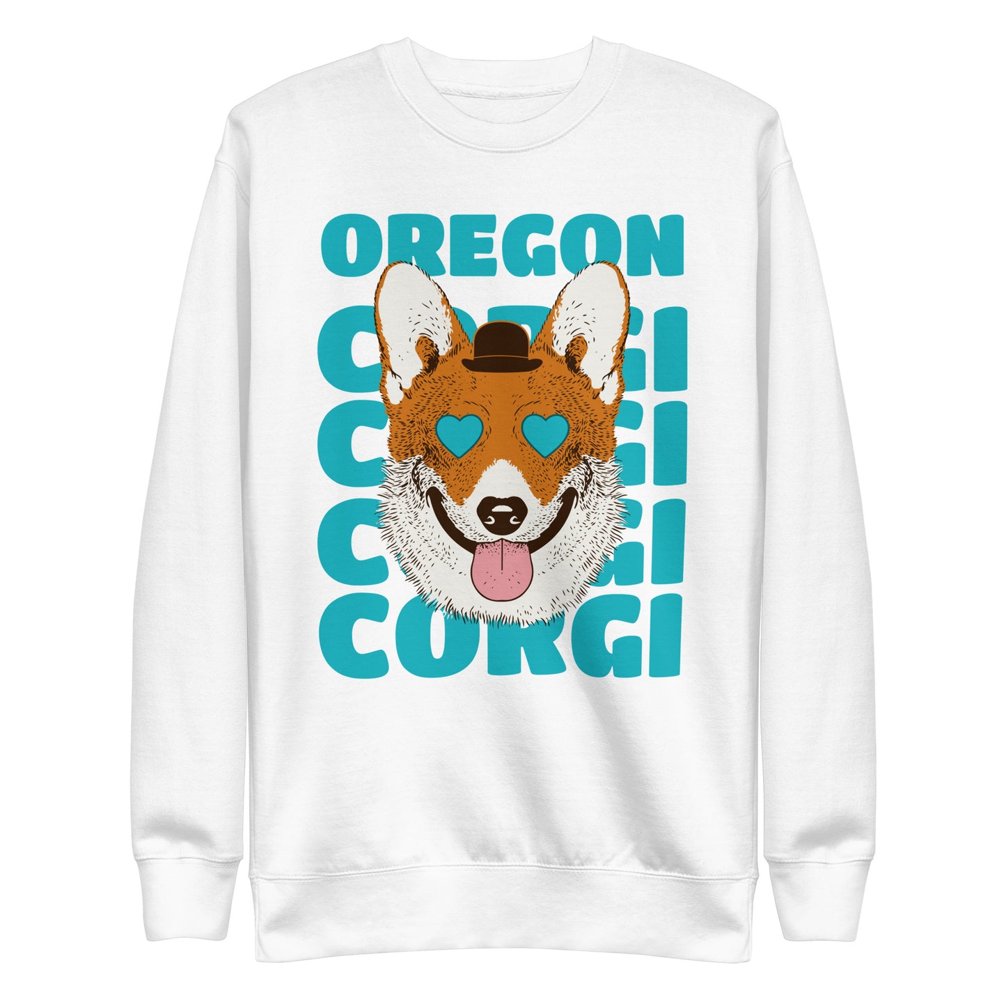 Oregon Corgi - Unisex Premium Sweatshirt