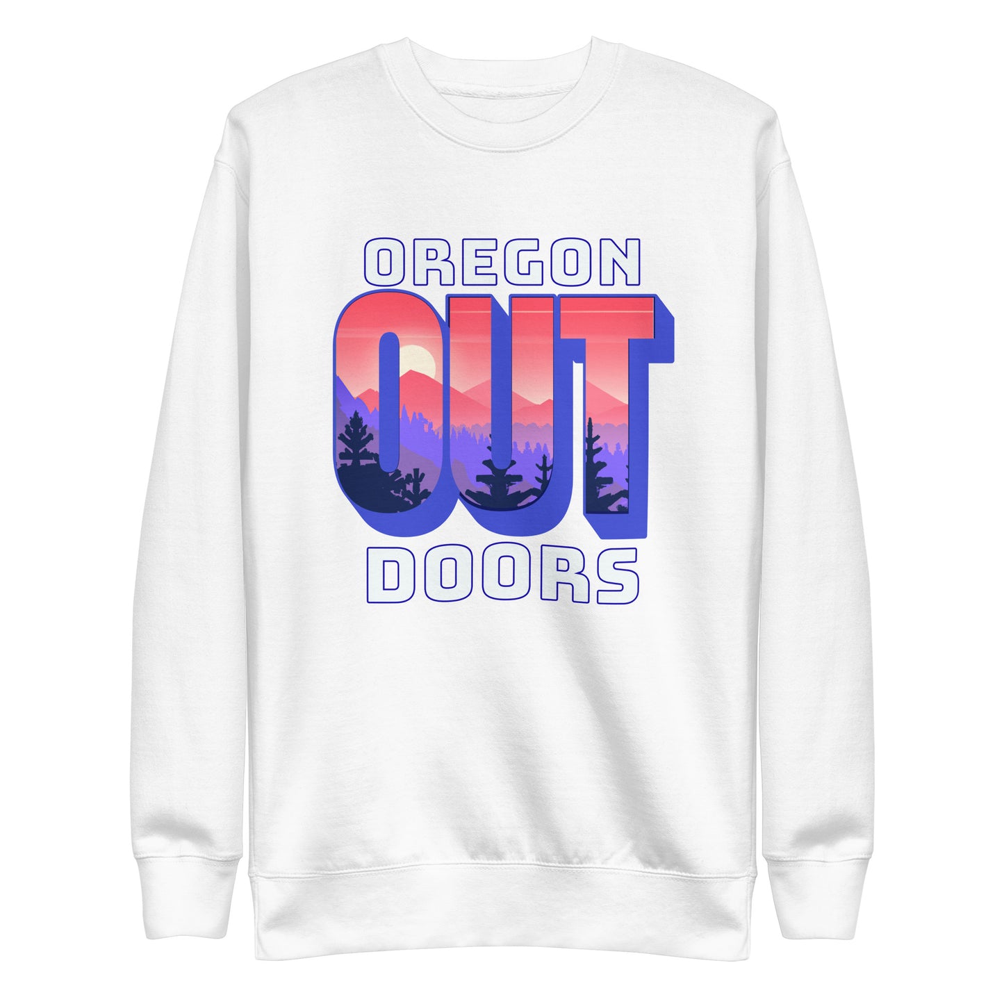 Oregon Out Doors - Unisex Premium Sweatshirt