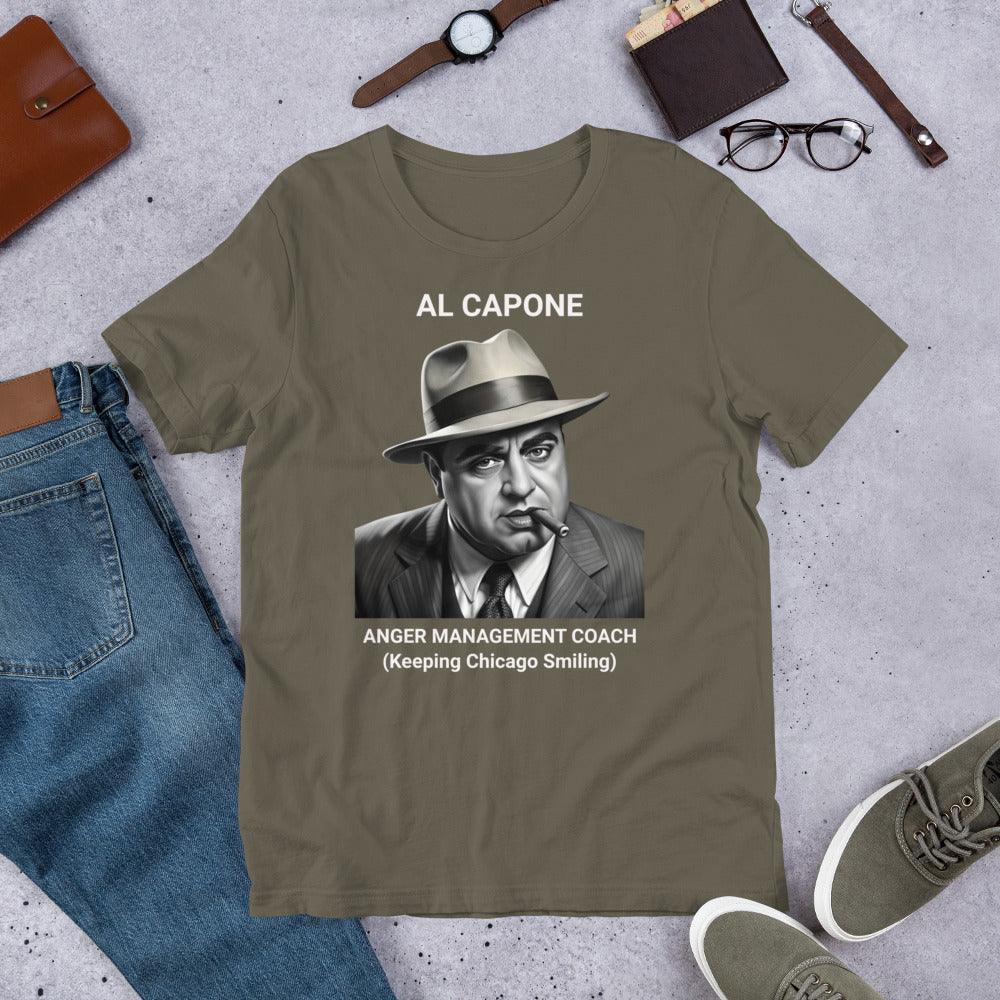 Al Capone - Anger Management Coach - Unisex t-shirt