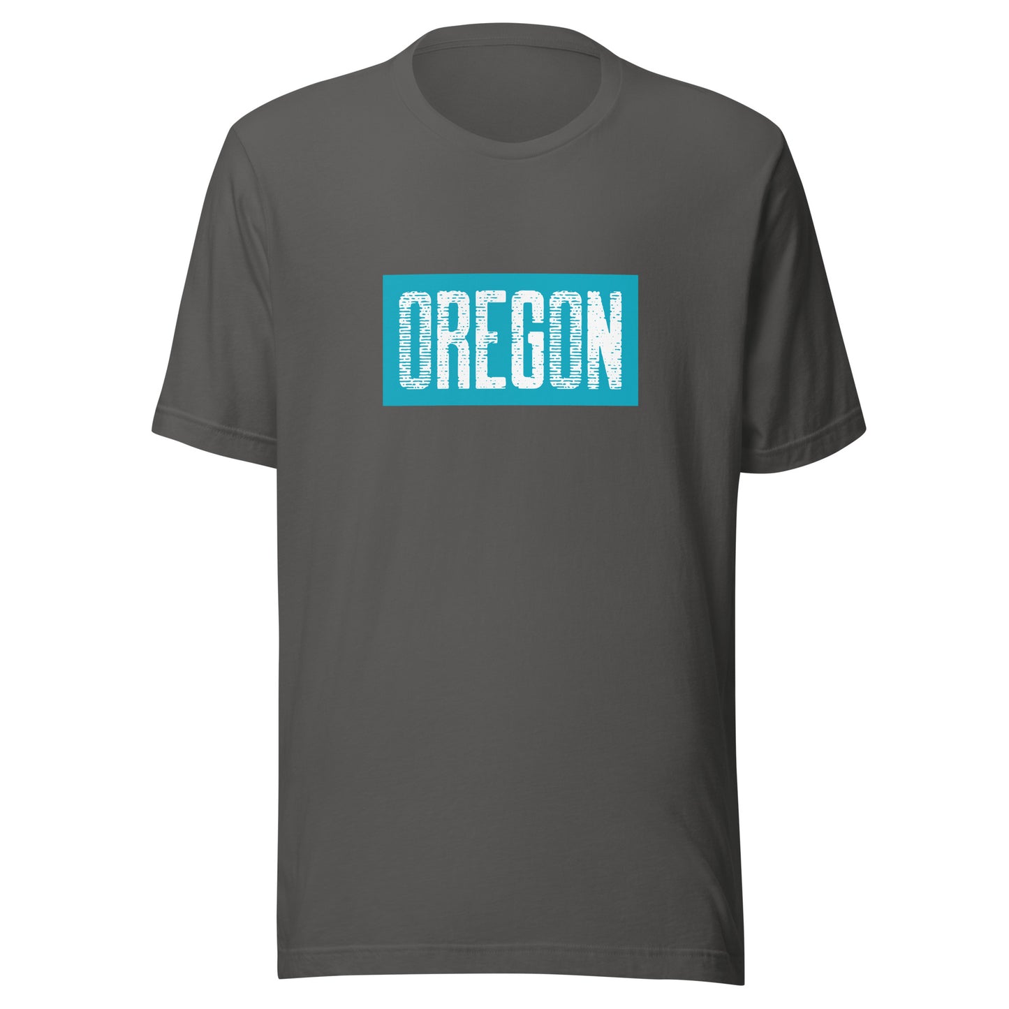 Oregon in Teal - Unisex t-shirt