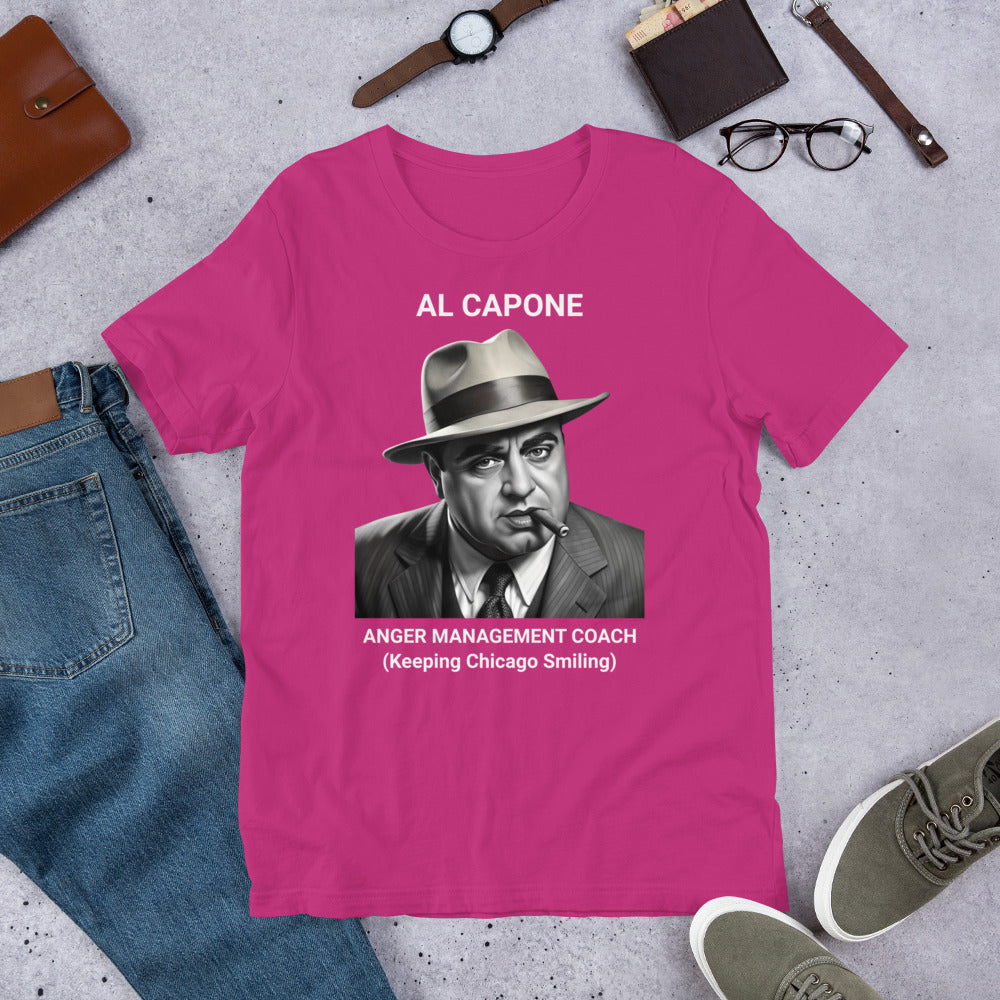 Al Capone - Anger Management Coach - Unisex t-shirt