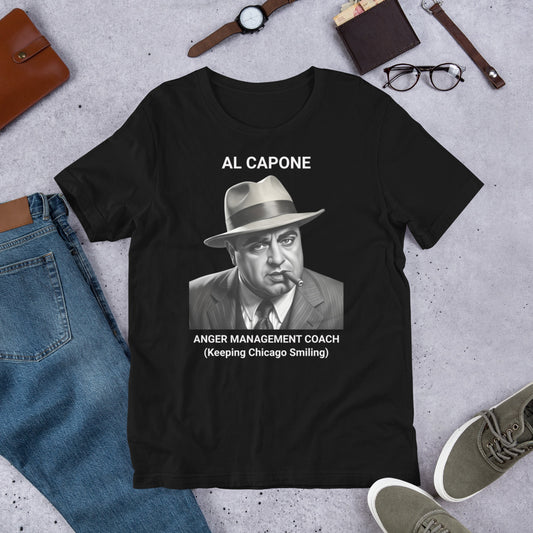 Al Capone - Anger Management Coach - Unisex t-shirt