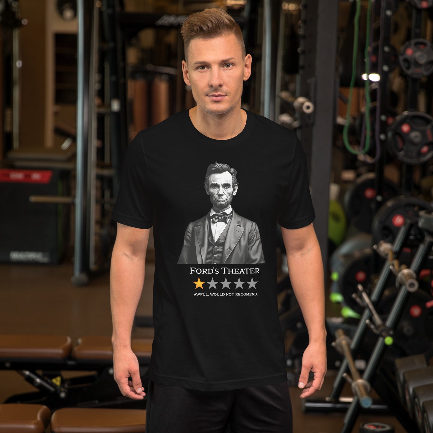 Lincoln - One Star Review - Unisex t-shirt