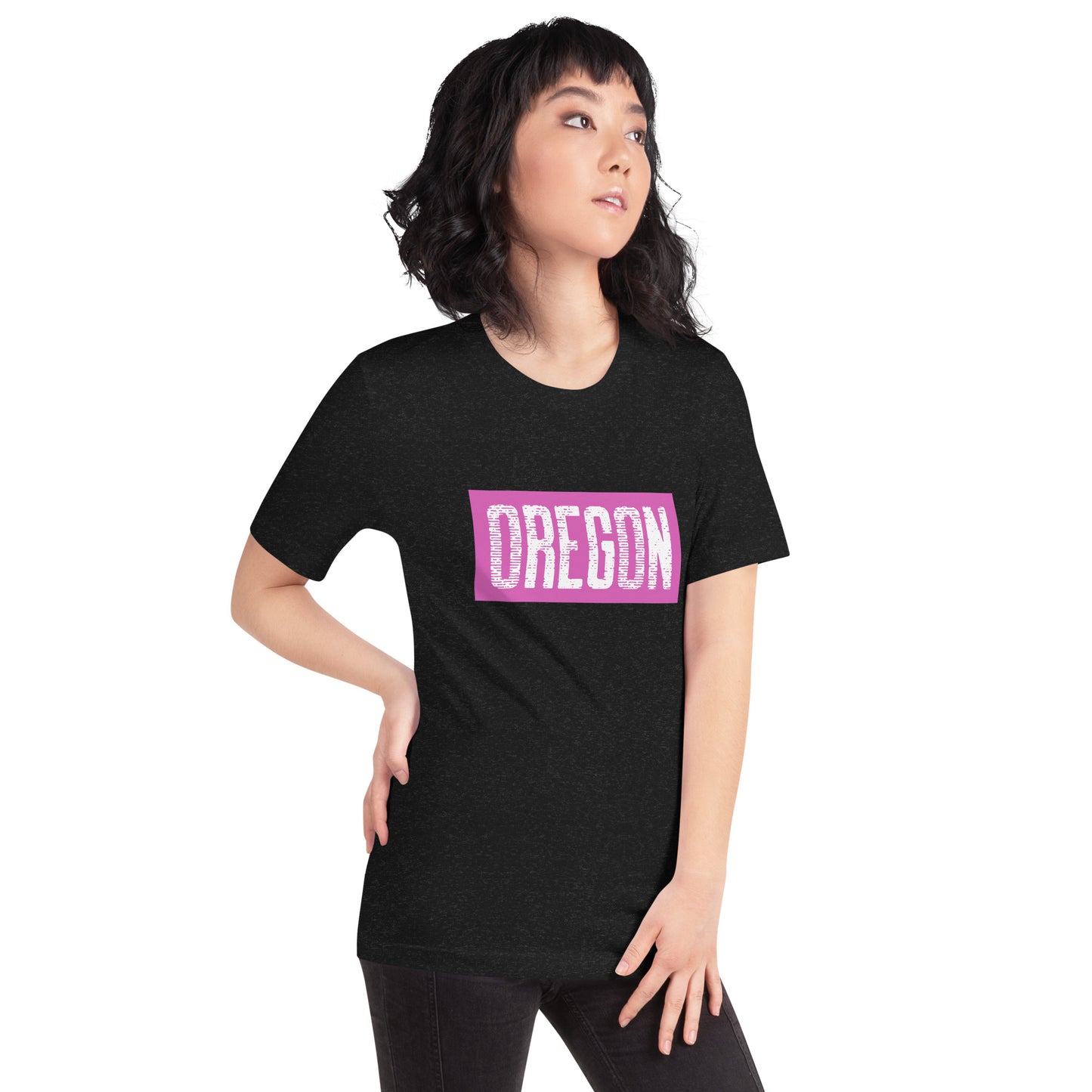 Oregon in Pink - Unisex t-shirt