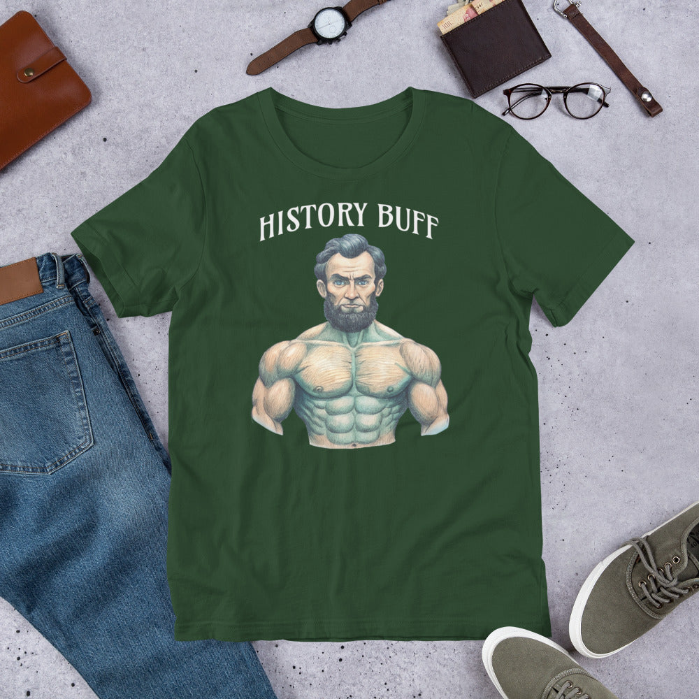 HISTORY BUFF - LINCOLN - Unisex t-shirt