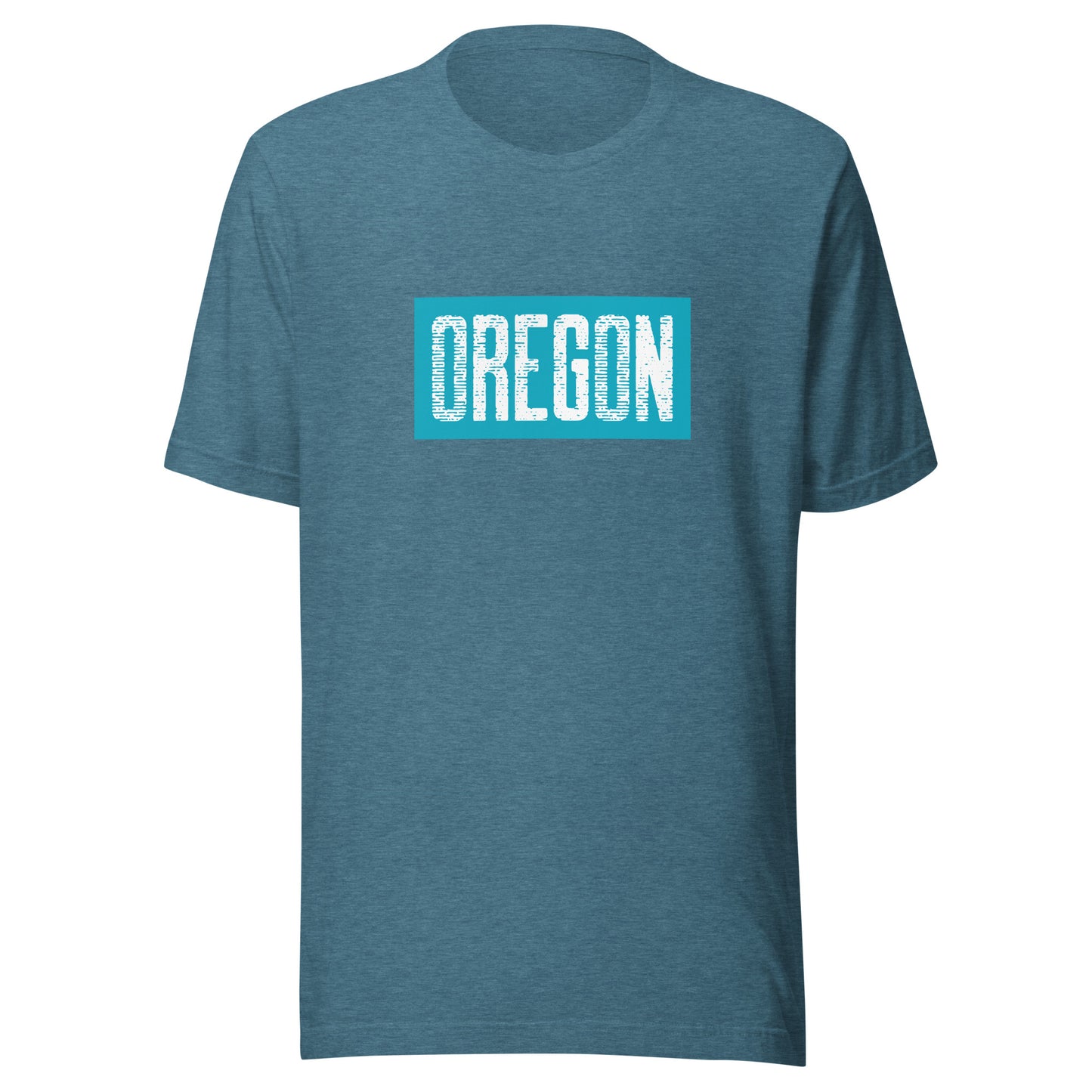 Oregon in Teal - Unisex t-shirt