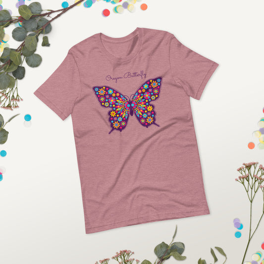 Oregon Butterfly - Unisex t-shirt