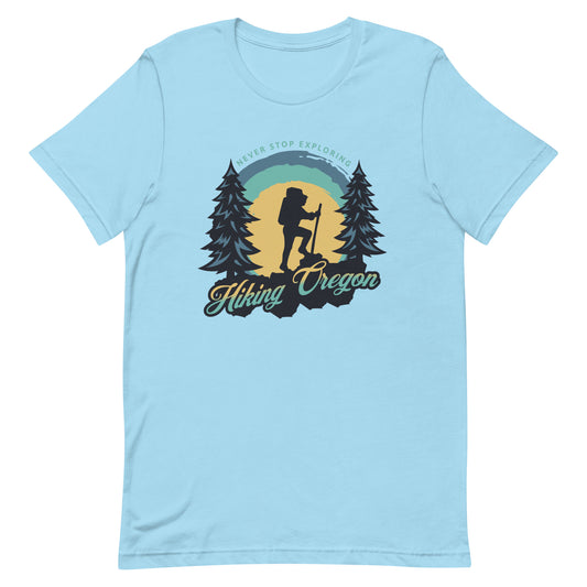 Hiking Oregon/2 - Unisex t-shirt