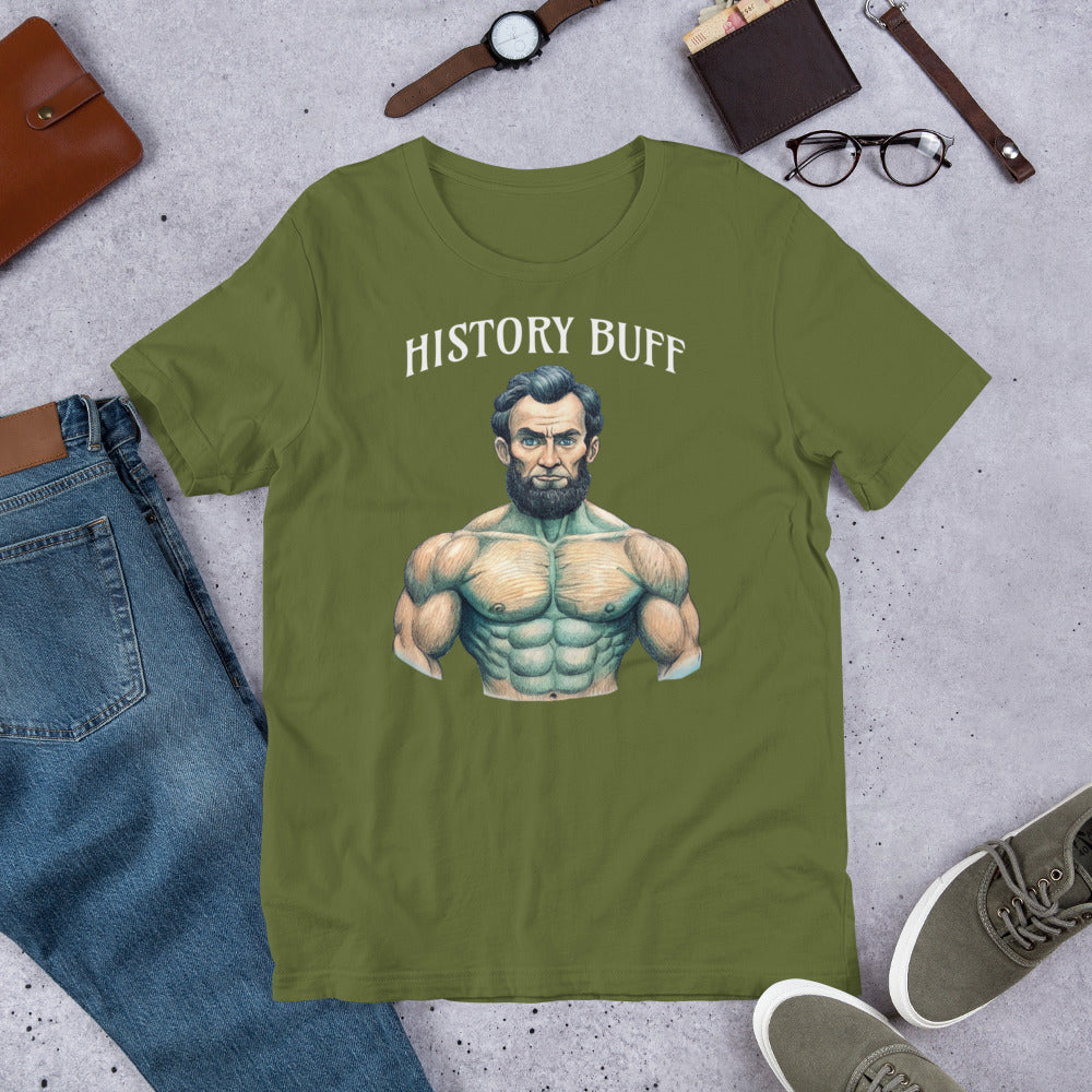 HISTORY BUFF - LINCOLN - Unisex t-shirt