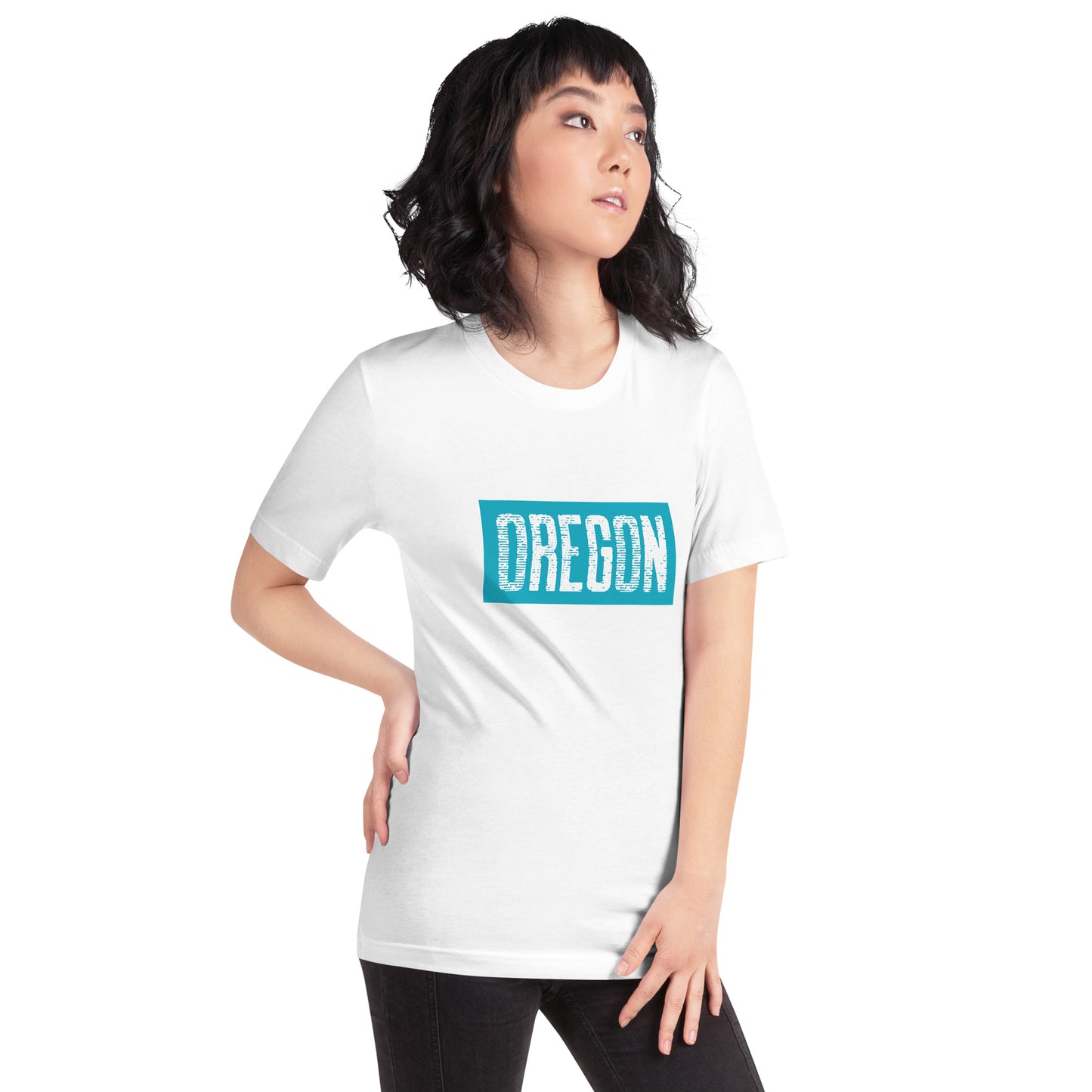 Oregon in Teal - Unisex t-shirt