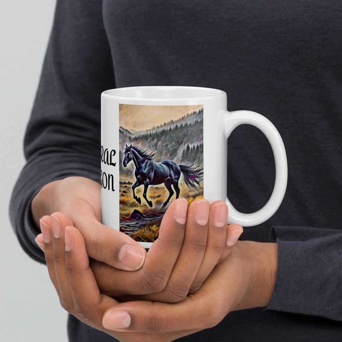 Central Oregon - White glossy mug