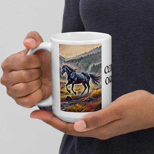 Central Oregon - White glossy mug