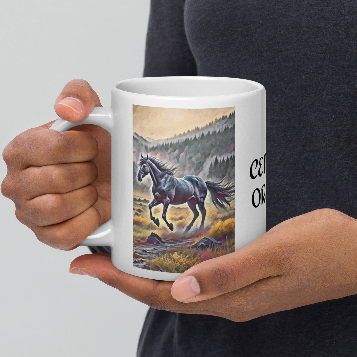 Central Oregon - White glossy mug