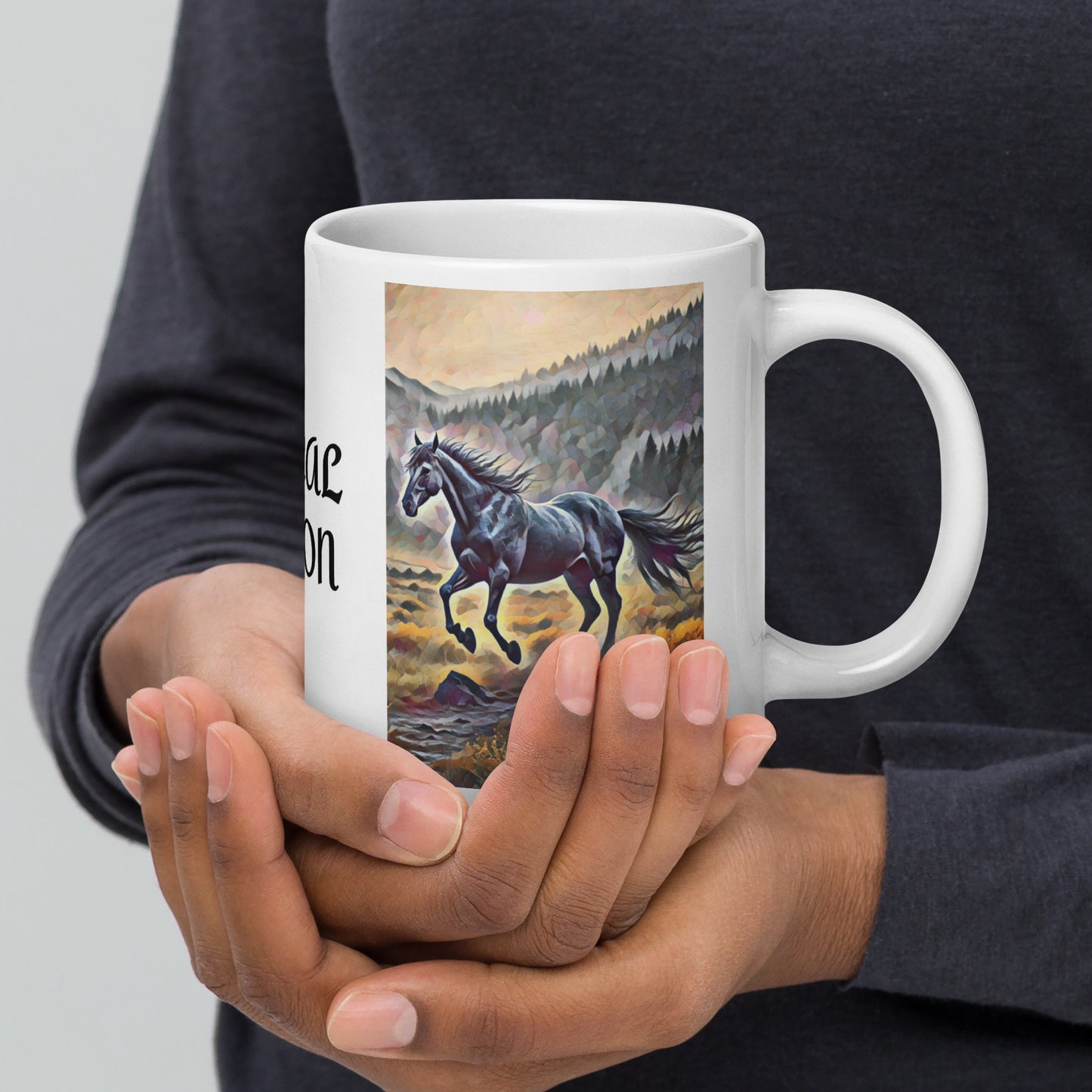 Central Oregon - White glossy mug