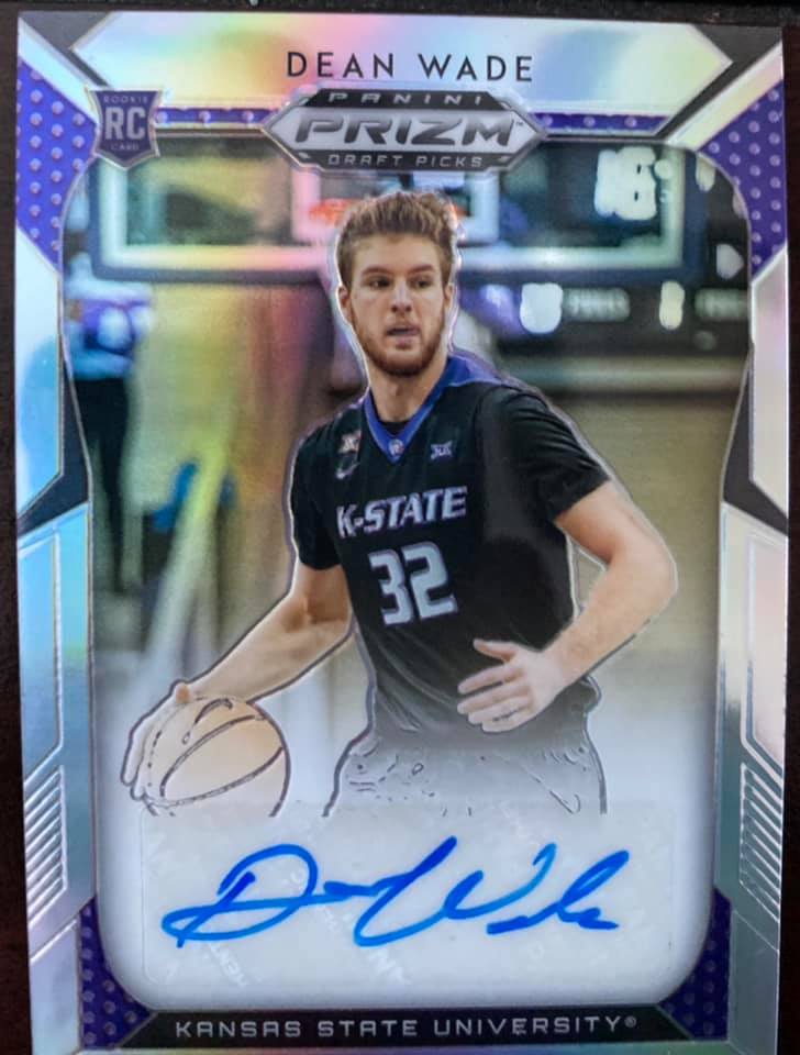 DEAN WADE 2019 20 PRIZM DRAFT PICKS SILVER ROOKIE RC AUTO #113 - DRAFT PICKS