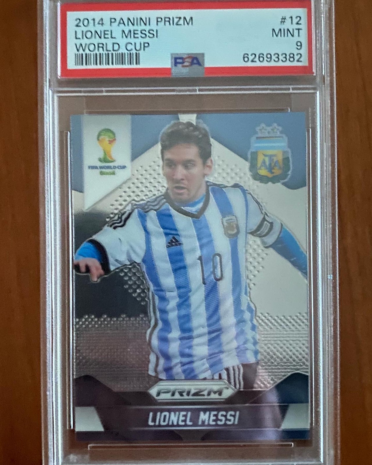 クリロナメッシバルサバルセロナPaniniPrizm World Cup 2014