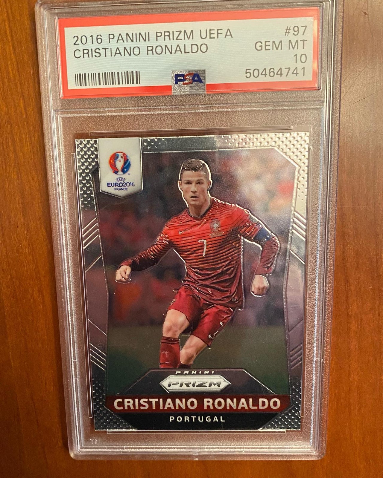 Ud Cristiano Ronaldo Rookie RC psa9-