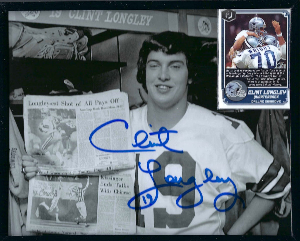 Danny White Autographed Custom Dallas Cowboys Jersey